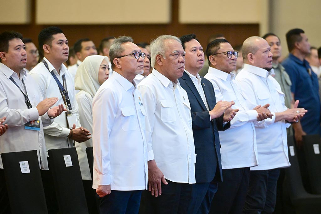 Pesan itu disampaikan Presiden Jokowi pada Pembukaan Rapat Kerja Nasional XVIII Himpunan Pengusaha Muda Indonesia Tahun 2023 di Kabupaten Tangerang, Banten, Kamis, 31 Agustus 2023.