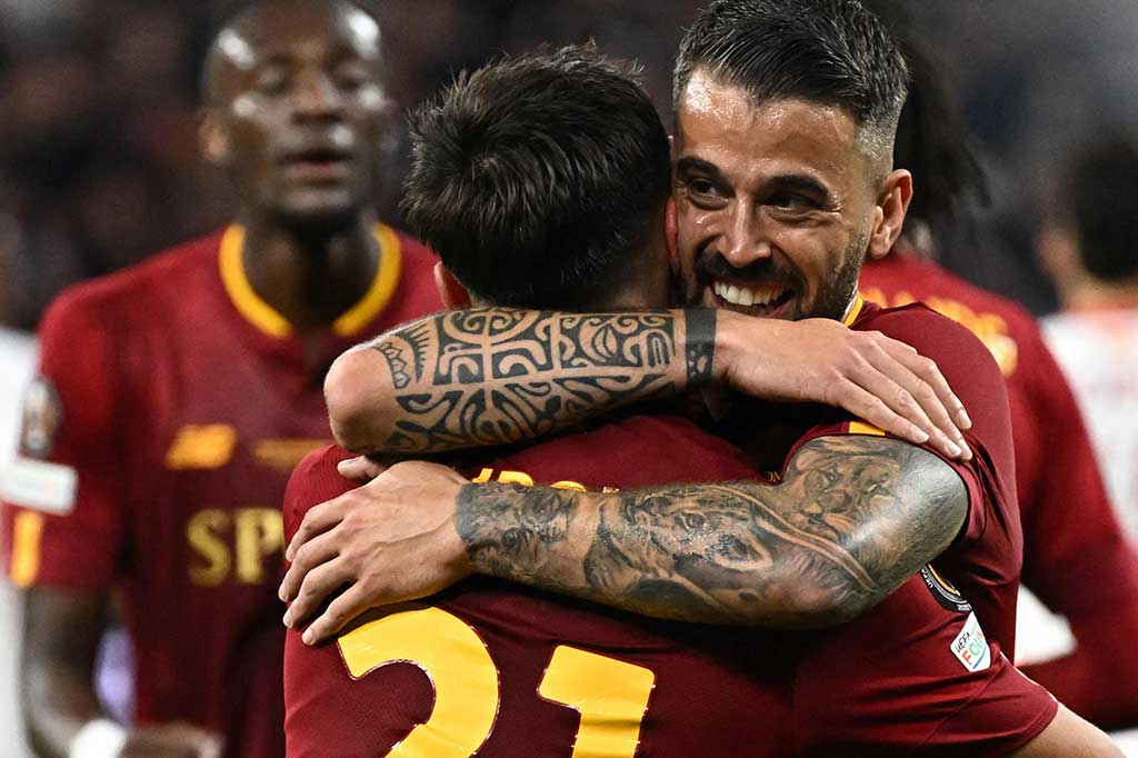 Mereka baru mampu memperkecil ketertinggalan pada menit ke-92, saat Spinazzola bergerak memotong dari kiri dan melepaskan tembakan keras yang dihadang pemain Milan, untuk mengecoh kiper Maignan. Skor 2-1 untuk tim tamu bertahan hingga laga usai.