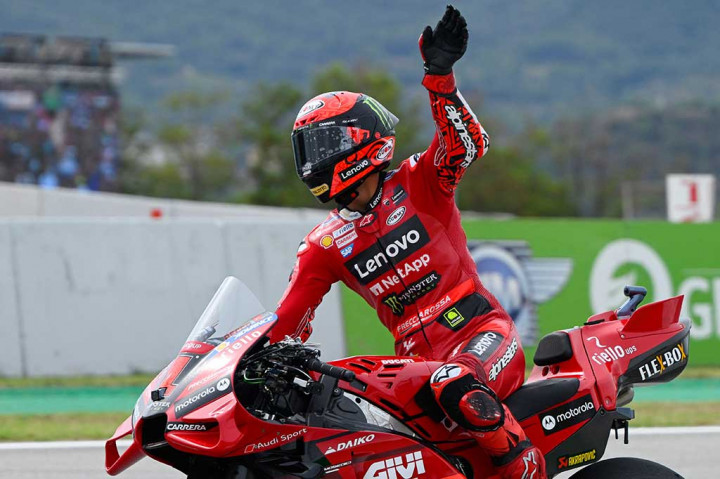 Bagnaia, Espargaro, dan Oliveira akan mengisi grid terdepan pada sesi Sprint dan balapan utama yang masing-masing digelar pada Sabtu dan Minggu, 3 September.