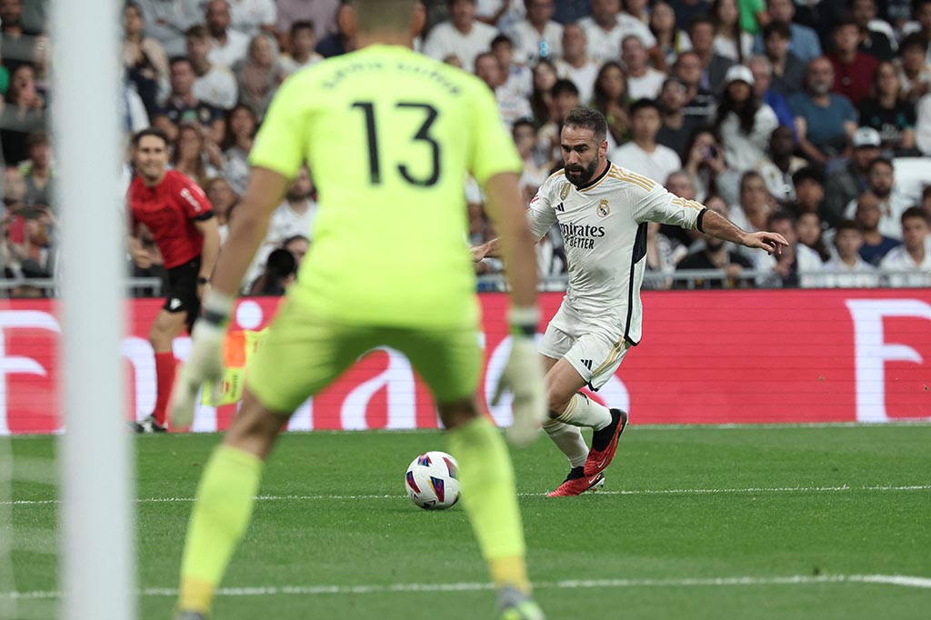 Ketika waktu pertandingan memasuki menit ke-47, Joselu menyamakan kedudukan melalui golnya dari sepakan jarak dekat. Kubu Getafe tidak mampu menyapu umpan silang Modric dengan sempurna, yang berbuah gol balasan itu.