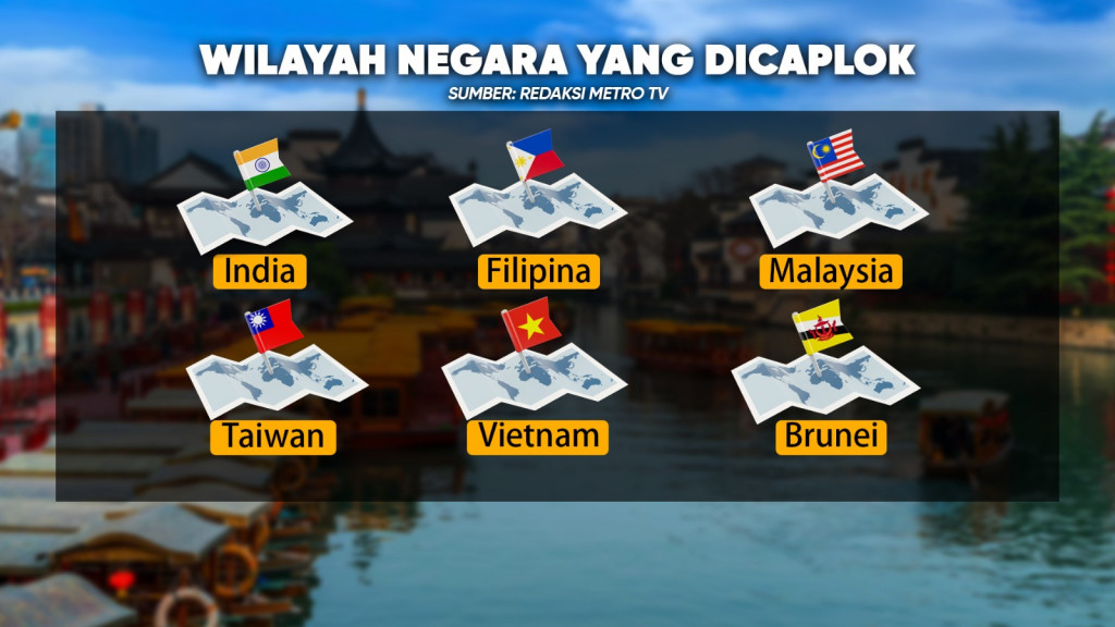 Lagi! Tiongkok Perbesar Klaim di Laut China Selatan