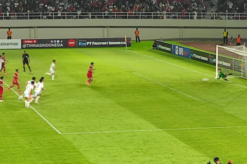 Timnas Indonesia U-23 terlalu tangguh buat Taiwan pada laga pembuka Grup K Kualifikasi Piala Asia U-23 2024. Itu terbukti dengan kemenangan 9-0 yang diraih Garuda Muda saat bertanding di Stadion Manahan, Solo, Sabtu 9 September 2023.