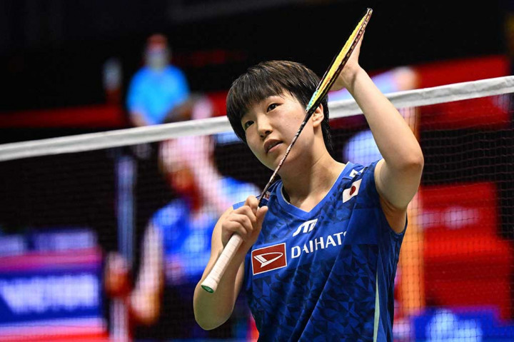 Di final, Akane akan menghadapi tunggal putri Tiongkok Zhang Yiman yang di laga semifinal lainnya sukses menundukkan Goh Jin Wei dari Malaysia 21-14, 21-11.