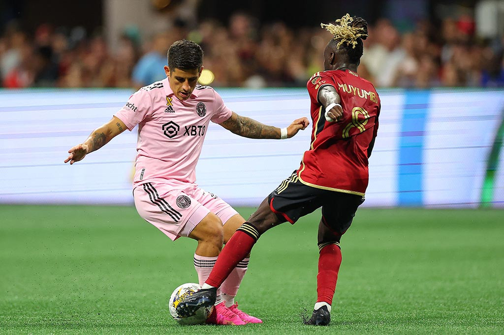 Kilatan gol membuat Miami harus memikirkan banyak hal saat jeda dan mereka tampil kuat, membalaskan satu gol pada menit ke-54.