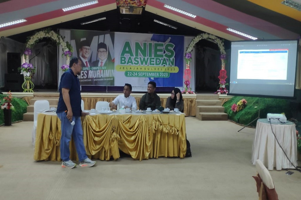 Bakal Calon Presiden Republik Indonesia, yang diusung Partai NasDem, PKS, PKB dan Partai Ummat, Anies Rasyid Baswedan, akan kembali ke Sulawesi Selatan dalam helatan Jelajah Sulawesi pada 22-24 September mendatang. Itu adalah kunjungan perdananya pasca dipasangkan dengan Muhaimin Iskandar. Semua simpul rewal dan partai politik pengusung (Parpol) pun menyatukan sikap dan pandangan, mempersiapkan kegiatan itu.