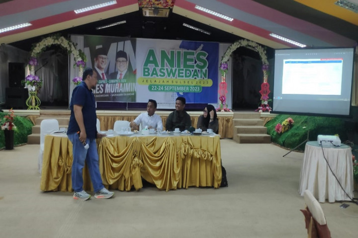 Bakal Calon Presiden Republik Indonesia, yang diusung Partai NasDem, PKS, PKB dan Partai Ummat, Anies Rasyid Baswedan, akan kembali ke Sulawesi Selatan dalam helatan Jelajah Sulawesi pada 22-24 September mendatang. Itu adalah kunjungan perdananya pasca dipasangkan dengan Muhaimin Iskandar. Semua simpul rewal dan partai politik pengusung (Parpol) pun menyatukan sikap dan pandangan, mempersiapkan kegiatan itu.