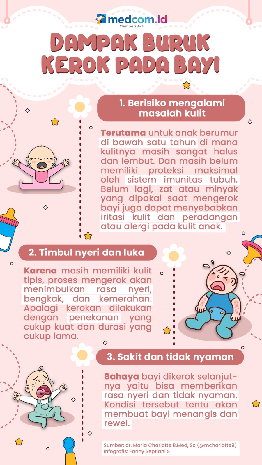 Dampah Buruk Kerok pada Bayi