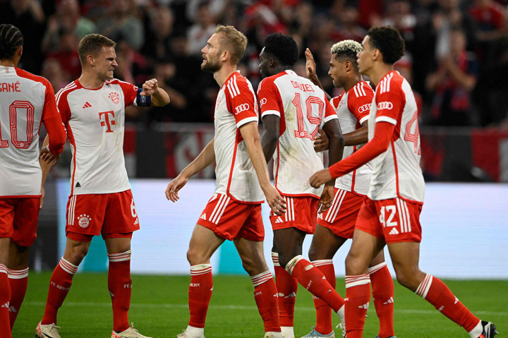 Hanya berselang empat menit, Bayern sukses menggandakan keunggulan menjadi 2-0 melalui tendangan kaki kiri Serge Gnarby memanfaatkan umpan Jamal Musiala. 