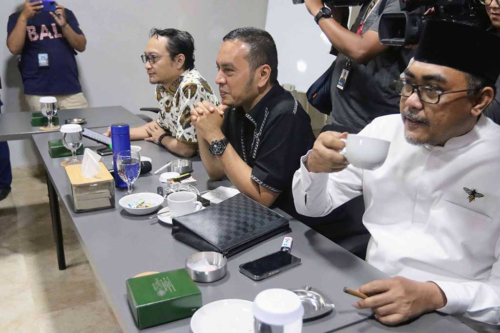Anies mengungkapkan penunjukan ketua tim dan perwakilan dari bakal capres-cawapres akan diumumkan kemudian. 
