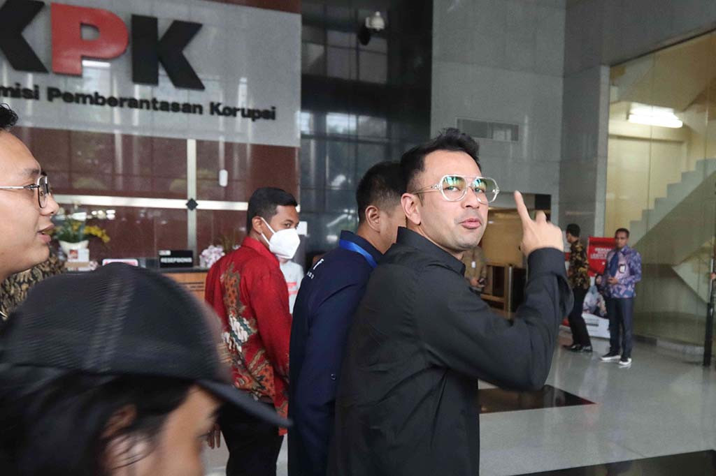 Kepala Bagian Pemberitaan KPK Ali Fikri mengatakan kedatangan Raffi ke kantor lembaga antirasuah adalah dalam rangka mengikuti kegiatan Strategi Nasional Pencegahan Korupsi (Stranas PK).