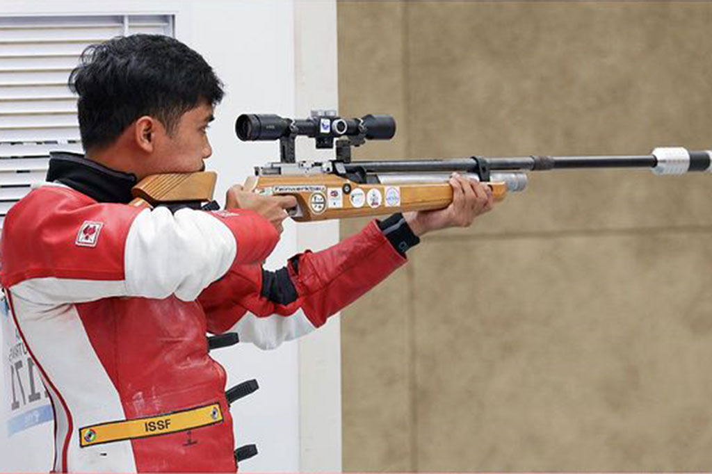 Sementara itu, cabang olahraga menembak menyumbangkan medali emas kedua untuk Indonesia pada Asian Games 2022 melalui nomor 10 meter running target range oleh Muhammad Sejahtera Dwi Putra, Selasa, 26 September 2023.