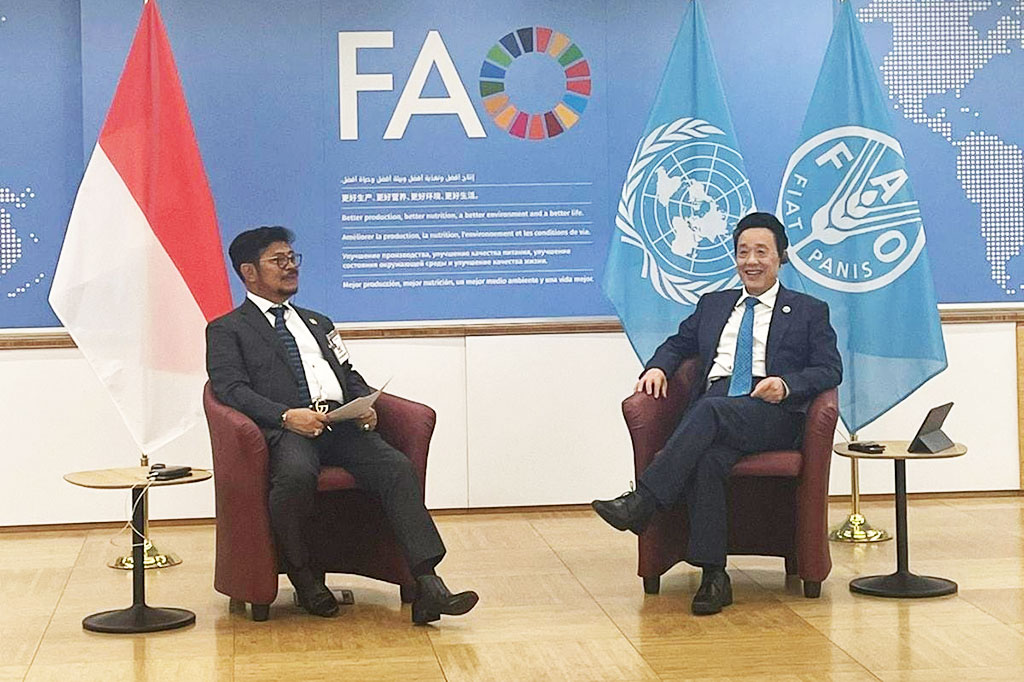 SYL mengatakan, proyek KSST merupakan proyek strategis dalam menambah kemampuan pangan masing-masing negara di dunia. Dengan begitu, SYL berharap FAO mendukung semua proyek KSST baik secara teknis maupun strategis.