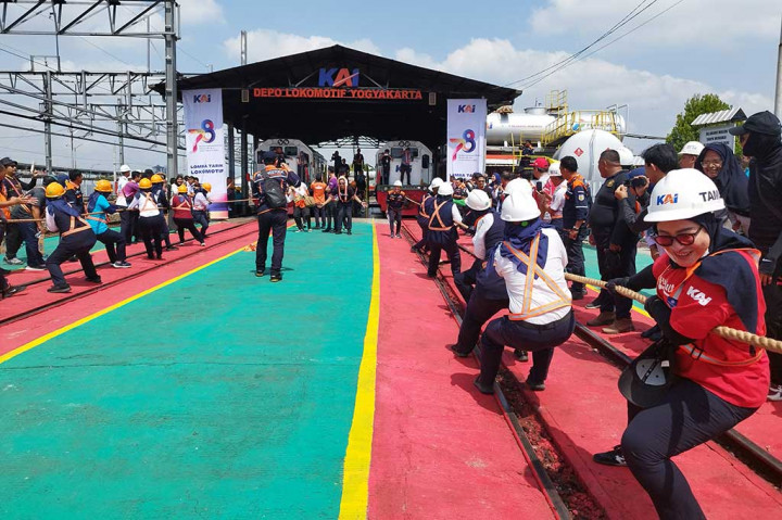 Kepala Daop 6 Jogja, Bambang Respationo menyampaikan, lomba ini digelar untuk menyemarakkan HUT ke-78 KAI. 