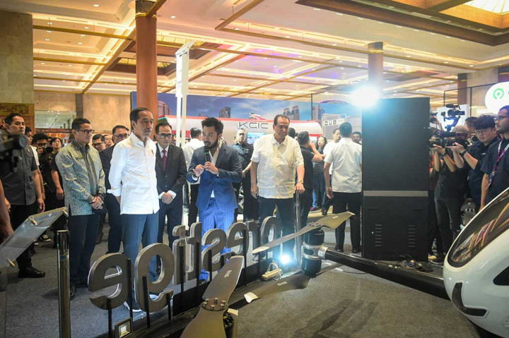 Menteri Perhubungan (Menhub) Budi Karya Sumadi pada kesempatan itu menyampaikan apresiasi atas kehadiran Presiden Jokowi dalam pameran itu. Menurut Menhub, pameran tersebut merupakan perwujudan mimpi pemerintah Indonesia di bidang transportasi.