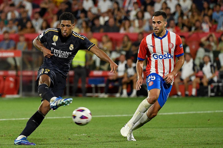 Selepas jeda, Madrid kembali menerapkan permainan cepat. Hasilnya terlihat pada menit ke-71 setelah Bellingham membobol gawang Girona memanfaatkan umpan Joselu.