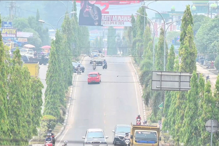 Hampir dalam satu pekan Kabupaten Merangin, Jambi, mulai dilanda habut asap, di mana Dinas Lingkungan Hidup Kabupaten Merangin mencatat indeks pencemaran udara sudah mencapai 161 dan masuk dalam karegori tidak baik.