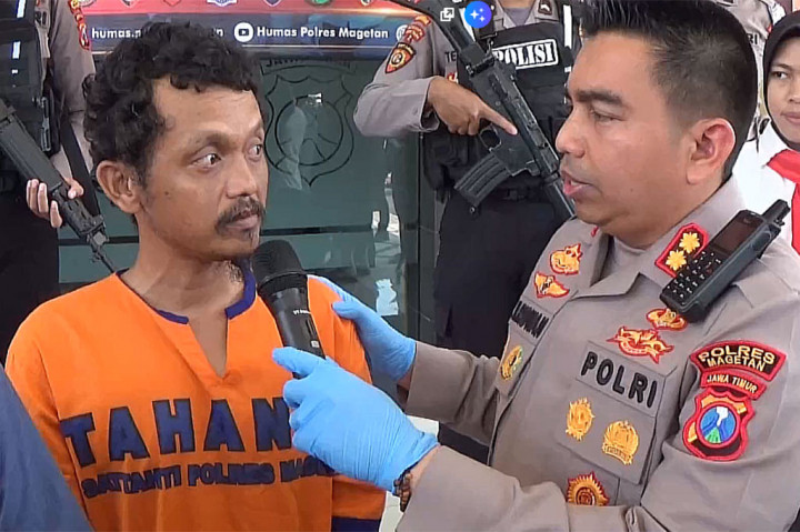 Di hadapan petugas, pelaku mengaku sering menganiaya anaknya tersebut karena kesal terhadap istrinya yang bekerja sebagai TKW di luar negeri, selalu telat dan kurang saat mengirim uang.