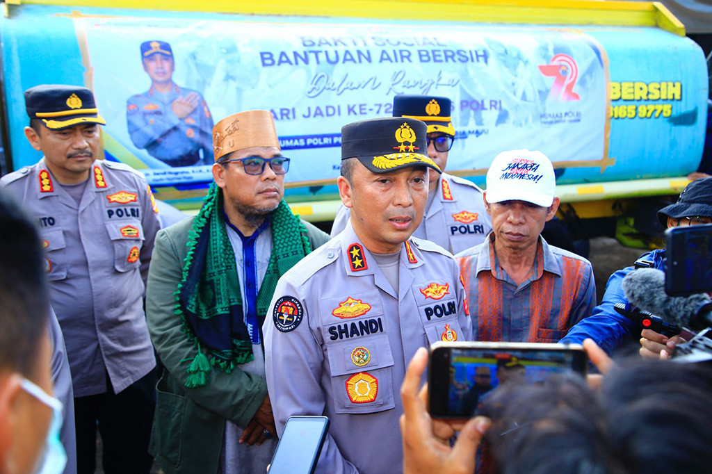 Total ada 1.500.000 liter air bersih yang disiapkan untuk disalurkan ke 35 titik di Indonesia. Sementara itu, sebanyak 80.000 liter air bersih disalurkan ke warga Penjaringan RT 11, RT 01, RT 02, dan RT 19 menggunakan 10 mobil tangki.