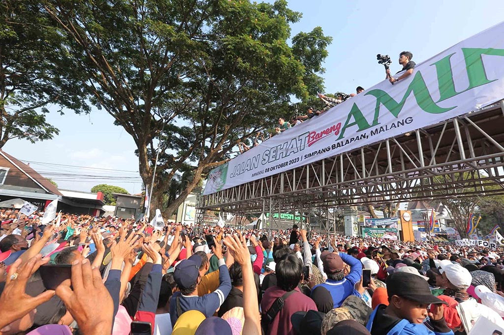 Amin adalah pasangan Bakal Calon Presiden Anies Baswaden dan Bakal Cawapres Muhaimin Iskandar. Pemimpin perubahan itu diusung Partai NasDem, PKB dan PKS dipastikan maju pada Pilpres 2024 nanti.