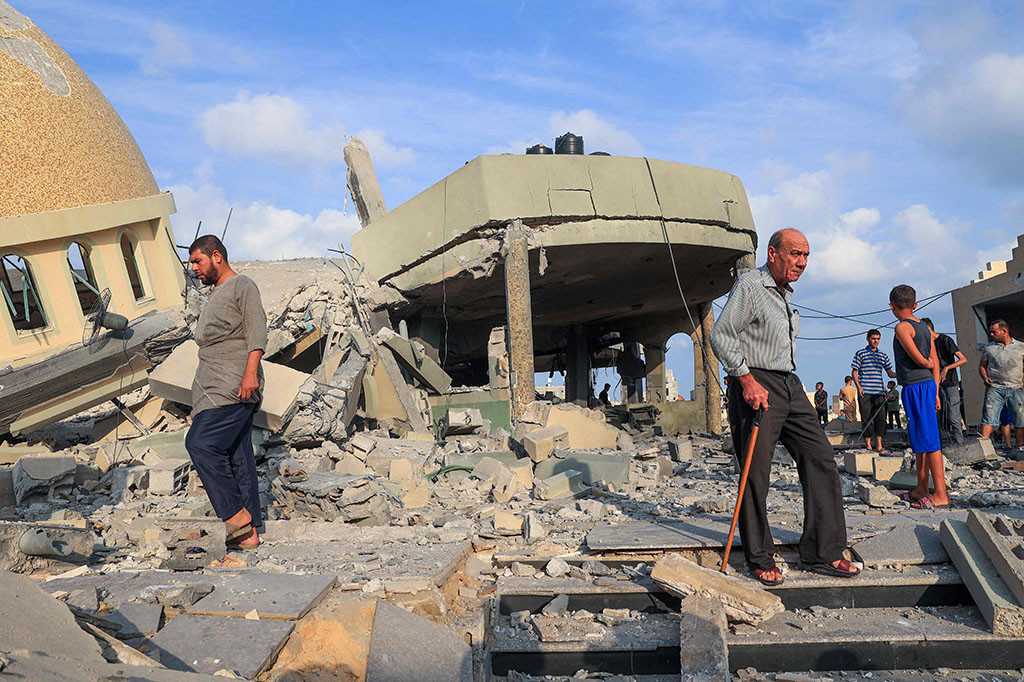 Mengutip dari laman Morocco World News, Minggu, 8 Oktober 2023, beberapa sumber lokal mengkonfirmasi bahwa pesawat jet tempur Israel telah menghancurkan Masjid Al-Amin Muhammad.