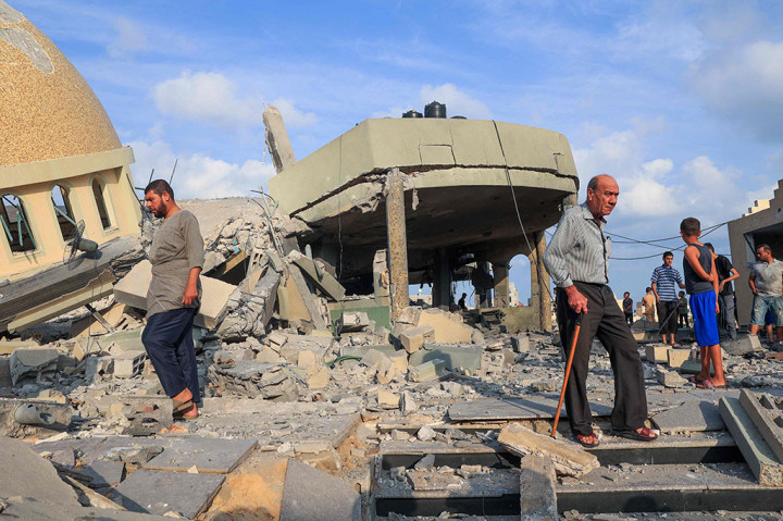 Mengutip dari laman Morocco World News, Minggu, 8 Oktober 2023, beberapa sumber lokal mengkonfirmasi bahwa pesawat jet tempur Israel telah menghancurkan Masjid Al-Amin Muhammad.