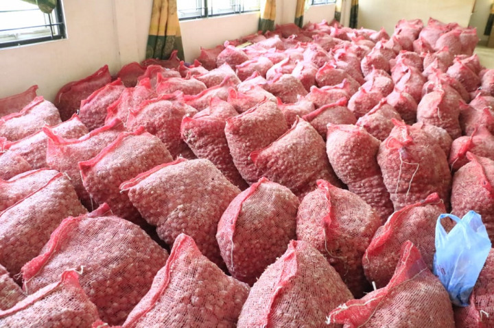 Plt. Kadis Ketapang dan Pertanian Samosir Tumiur Gultom menjelaskan bahwa bantuan yang diberikan sebanyak 232.000 batang bibit kopi merupakan program peningkatan kualitas sumber daya genetis tanaman melalui peremajaan tanaman kopi serta bibit bawang merah varietas Tajuk sebanyak 4.167 kg program pengembangan bawang merah pada kegiatan peningkatan mutu dan peredaran benih/bibit tanaman yang bersumber dari APBD Samosir 2023.