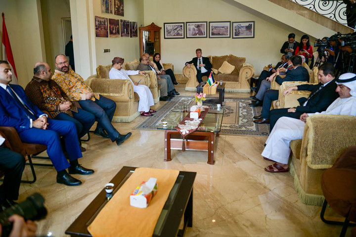 Duta Besar Palestina untuk Indonesia Zuhair Al-Shun mengatakan perlakukan Israel terhadap bangsa Palestina buruk sekali.