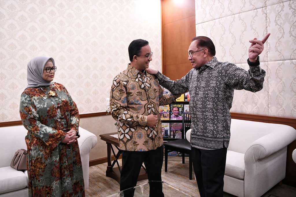 Anies menilai Anwar Ibrahim sebagai mentor sekaligus role model sejak masih menjadi aktivis di kampus.  