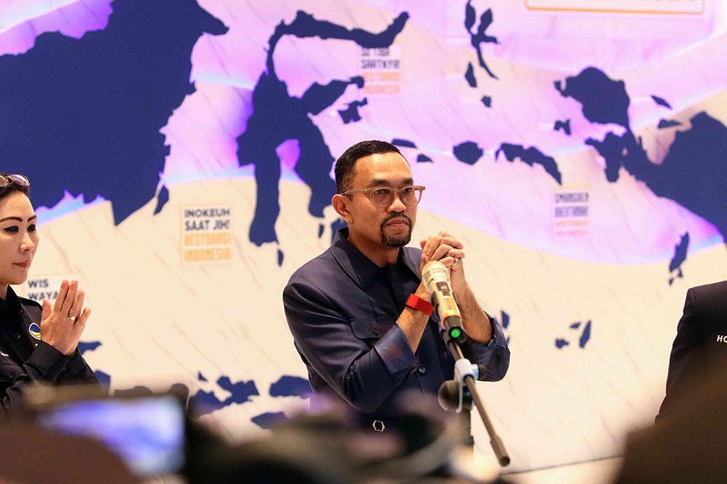 Komisi Pemberantasan Korupsi (KPK) menyebut terdapat aliran dana sejumlah miliaran rupiah dari mantan Menteri Pertanian (Mentan) Syahrul Yasin Limpo (SYL) ke Partai NasDem.