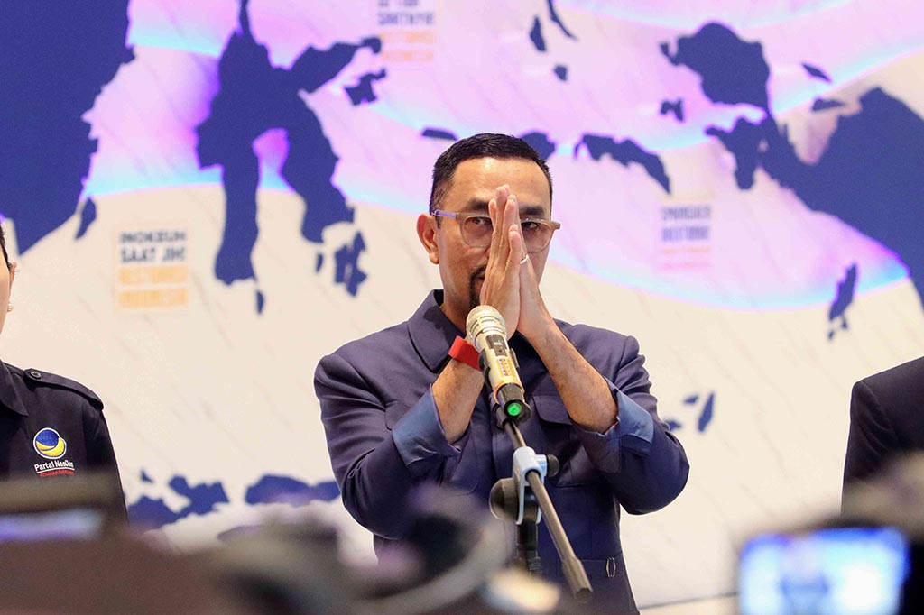 Ia mengatakan pernyataan pimpinan KPK Alex Marwata secara terbuka yang mengatakan dana korupsi SYL mengalir sampai ke partai merupakan perkataan yang tendensius.