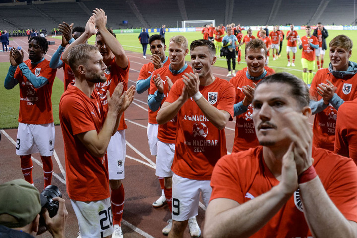 Austria menjadi negara ke-8 yang akan berlaga pada putaran final Euro 2024 setelah mengalahkan Azerbaijan dengan skor 1-0 pada pertandingan Grup F di Stadion Tofiq Bahramov, Baku, Selasa, 17 Oktober 2023.