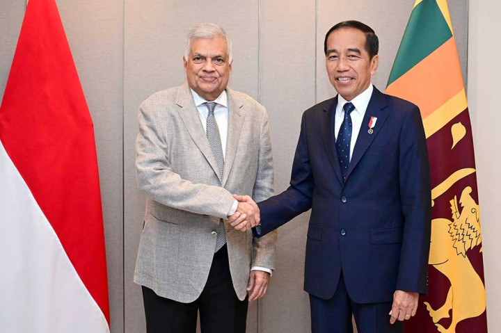 Terakhir, Presiden Jokowi dan Presiden Wickremesinghe juga membahas kerja sama ekonomi biru. Presiden Jokowi menyatakan dukungan Indonesia terhadap keketuaan Sri Lanka di IORA pada periode 2023-2025 dan menyambut baik keinginan Sri Lanka menjadi ASEAN Sectoral Partner.