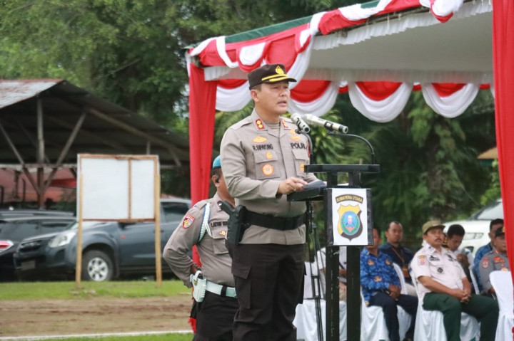 Untuk mensukseskan Pemilu 2024 di Kabupaten Simalungun, Kapolres Simalungun AKBP Ronal FC Simalungun mengajak semua pihak untuk menjalankan pengamanan agar proses Pemilu 2024 berjalan lancar, aman, dan kondusif di Kabupaten Simalungun. Untuk itu Polres Simalungun pun telah menggelar operasi Mantap Brata Toba 2023-2024.