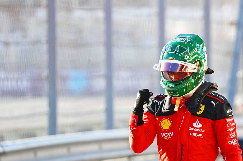 Leclerc menjadi yang tercepat dengan catatan waktu 1 menit 34,723 detik. Pembalap kelahiran Monaco, 16 Oktober 1997 itu unggul 0,13 detik atas Lando Norris yang ada di urutan kedua, dan 1,39 detik atas Lewis Hamilton di posisi ketiga.