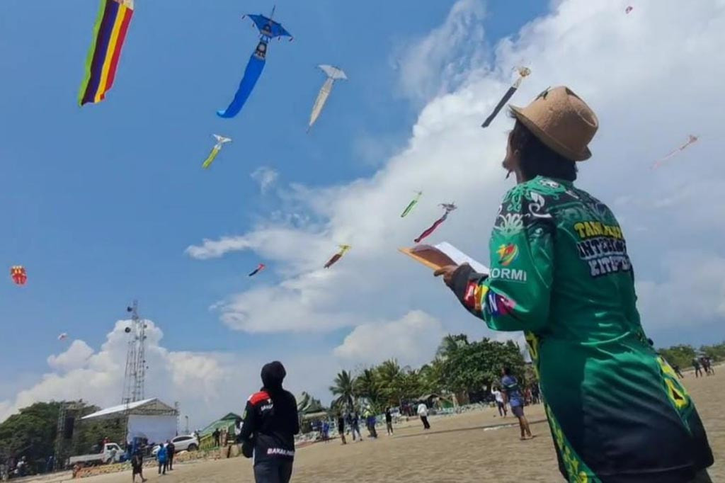Festival layang-layang ini dibuka Bupati Tanah Bumbu, Zairullah Ashar. Yang menarik dari festival ini adalah keikutsertaan pelayang dari mancanegara yang sengaja datang untuk mengikuti festival. Beberapa layang-layang yang diterbangkan para peserta dari mancanegara berhasil menarik perhatian para pengunjung karena menampilkan bentuk naga, ular cobra dan binatang dengan ukuran besar.