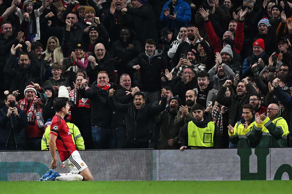 Maguire kemudian memecah kebuntuan, saat ia menyambut umpan silang Eriksen dengan sundulan akurat ke gawang Copenhagen 18 menit sebelum laga usai.