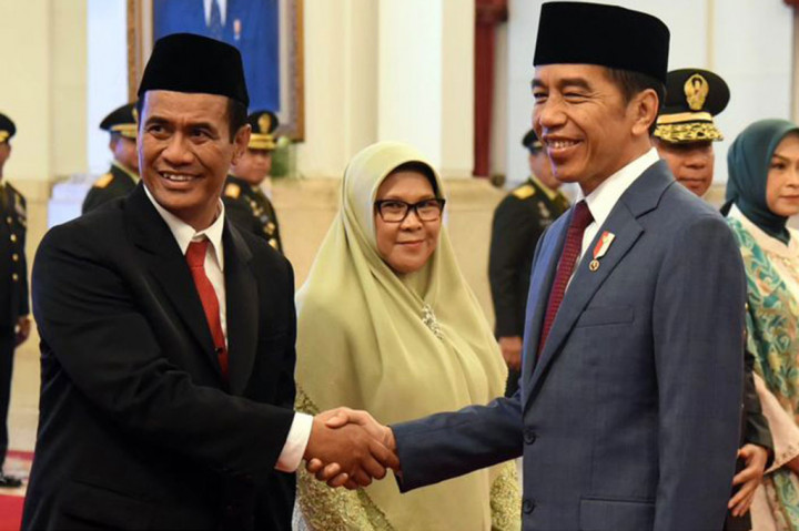 Amran kembali ke kabinet Jokowi setelah sebelumnya juga menjabat sebagai Mentan pada periode 2014-2019.