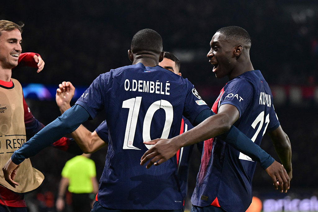 Ousmane Dembele kemudian turut membobol gawang Milan, saat berlari mengejar umpan dan melakukan tembakan mendatar yang gagal diantisipasi Maignan. Namun wasit tidak mengesahkan gol tersebut, karena pada tinjauan VAR terlihat bahwa Manuel Ugarte melanggar Yunus Musah pada proses terjadinya gol.