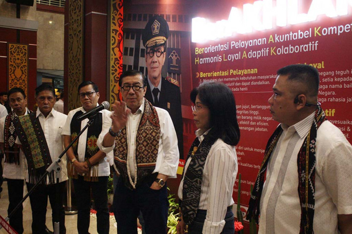 Penghargaan tersebut diberikan oleh Menteri Hukum dan HAM Yasona H Laoly pada acara penutupan tahun tematik merek 2023 dan pencanangan tahun tematik indikasi geografis 2024 di Jakarta, Rabu, 25 Oktober 2023.