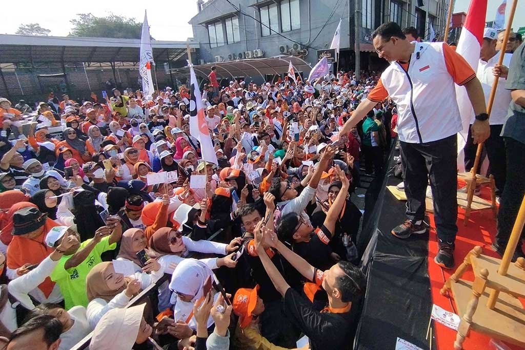 Sementara itu, bacawapres Muhaimin Iskandar menyatakan dirinya melihat semua yang hadir bergairah dengan energi perubahan. 