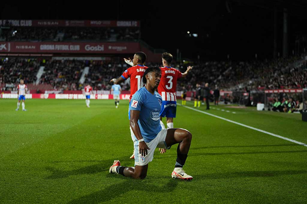 ?Selanjutnya giliran Celta Vigo yang mendapatkan peluang lewat tendangan jarak jauh Renato Tapia yang masih dapat diselamatkan kiper Girona Paulo Gazzaniga. Tidak ada gol yang tercipta di babak pertama.