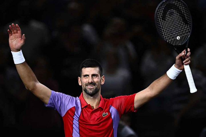 Djokovic selanjutnya akan bermain melawan pemain Belanda Tallon Griekspoor.