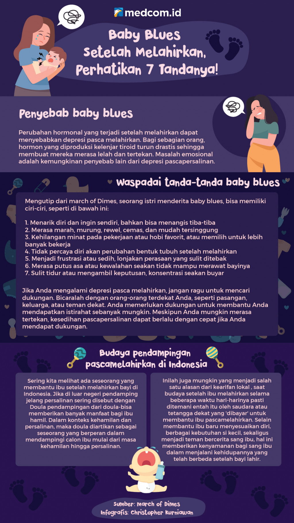 Baby Blues Setelah Melahirkan, Perhatikan 7 Tandanya!