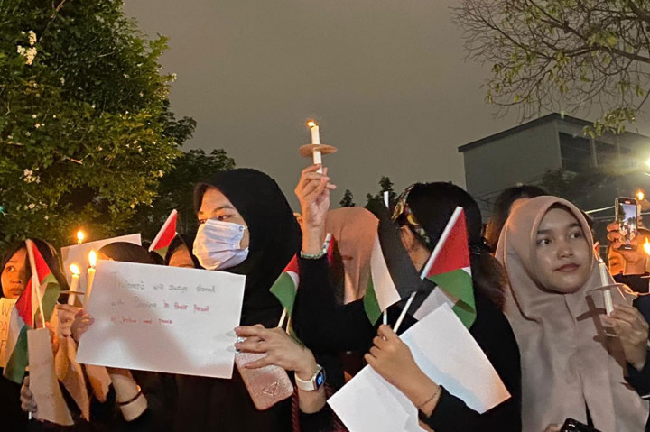 Sementara itu Duta Besar Palestina untuk Indonesia Zuhair al Shun mengucapkan terima kasih atas dukungan dari pemerintah Indonesia.