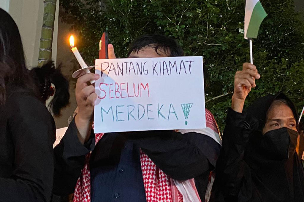 “Indonesia selalu bicara atas nama kemerdekaan dan kebebasan kami. Kami menginginkan kebebasan dan bukan kematian. Kami ingin hidup dan merdeka dari penjajahan,” pungkas Dubes Al Shun.