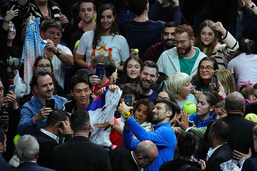 Ia akan unggul 1.490 poin atas Alcaraz dalam daftar peringkat ATP menjelang turnamen penutup musim ATP Finals di Turin, Italia, akhir bulan ini,