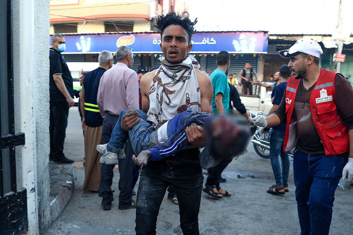 Serangan Israel rata-rata menewaskan satu anak Palestina setiap 10 menit selama sebulan terakhir di Gaza.