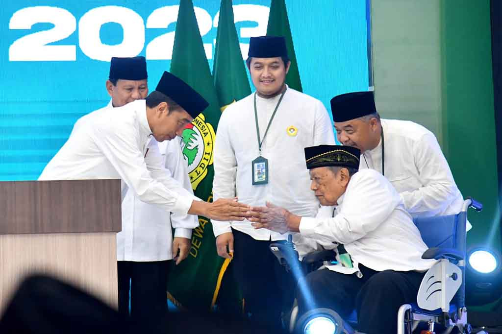 Kepala Negara menjabarkan tantangan global yang saat ini dihadapi, yaitu ketidakpastian ekonomi global, perubahan iklim, dan peperangan yang terjadi di beberapa negara. Namun demikian, Presiden optimistis Indonesia bisa menghadapi tantangan tersebut dengan semangat persatuan yang kuat.