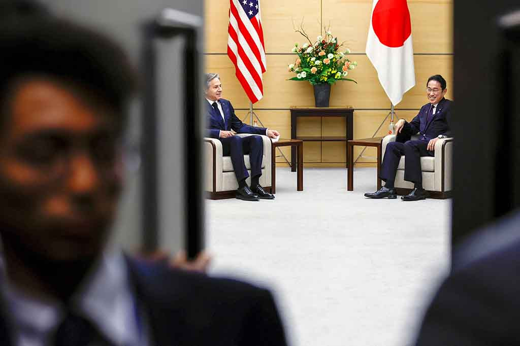 Prancis mengatakan dalam sebuah pernyataan yang mengumumkan kehadiran Menteri Luar Negeri Catherine Colonna di Tokyo bahwa pertemuan tersebut akan membahas perlunya menanggapi kebutuhan penduduk sipil di Gaza dan menghormati hukum kemanusiaan internasional.