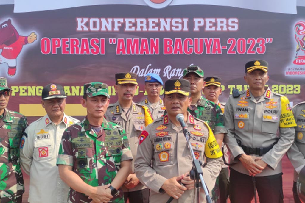 Selama 25 hari dari 10 November hingga 2 Desember mendatang, Polda Jateng bersama Polda Metro Jaya, Polda Jabar dan Polda Jatim menjadi bagian operasi terpusat yang melibatkan 13.246 personel pengamanan Piala Dunia U-17.